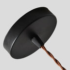 Macaron Iron Dome Pendant Lamp with Hardwired