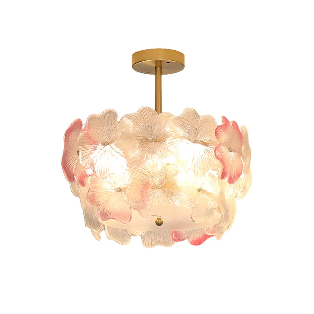 Elegant Blossom Ceiling Light for Interior Space Decor