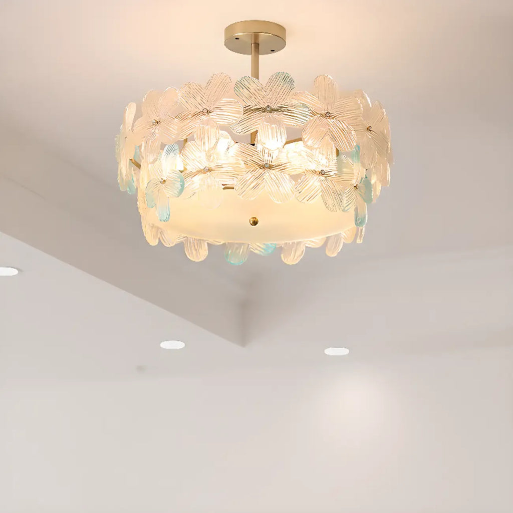 Elegant Blossom Ceiling Light for Interior Space Decor