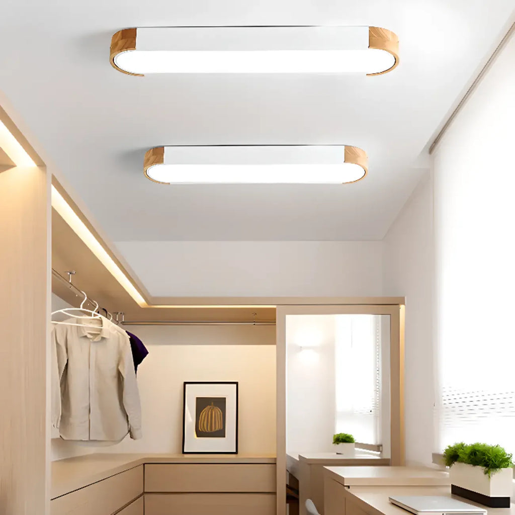 Modern LED Flush Mount Ceiling Light for Residential Spaces