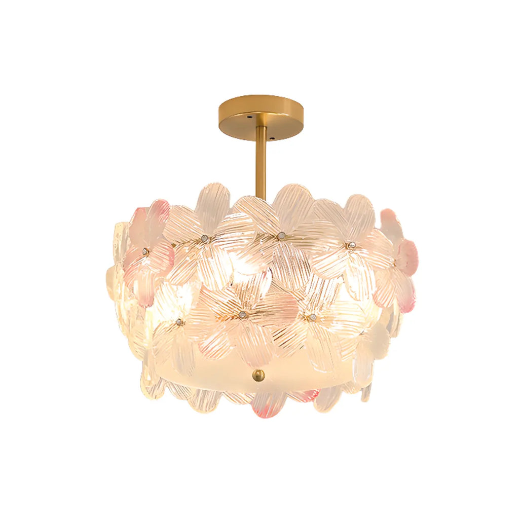 Elegant Blossom Ceiling Light for Interior Space Decor