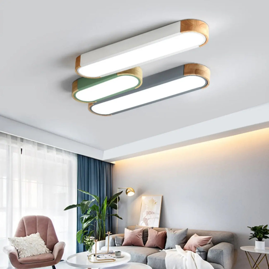 Modern LED Flush Mount Ceiling Light for Residential Spaces