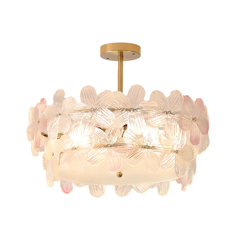 Elegant Blossom Ceiling Light for Interior Space Decor