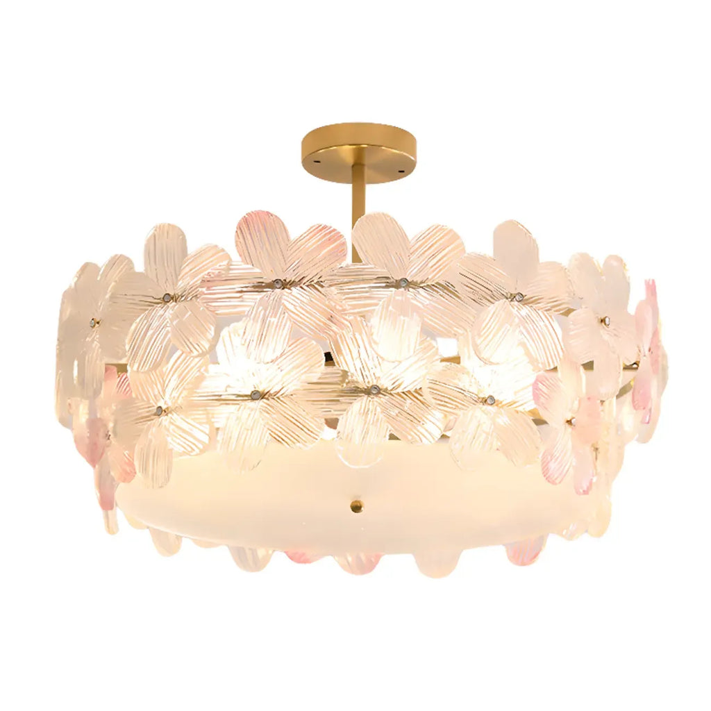 Elegant Blossom Ceiling Light for Interior Space Decor