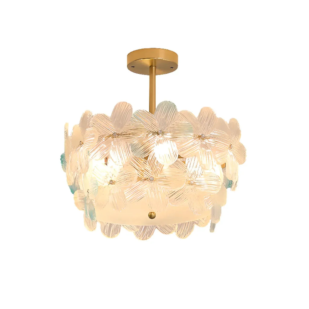Elegant Blossom Ceiling Light for Interior Space Decor