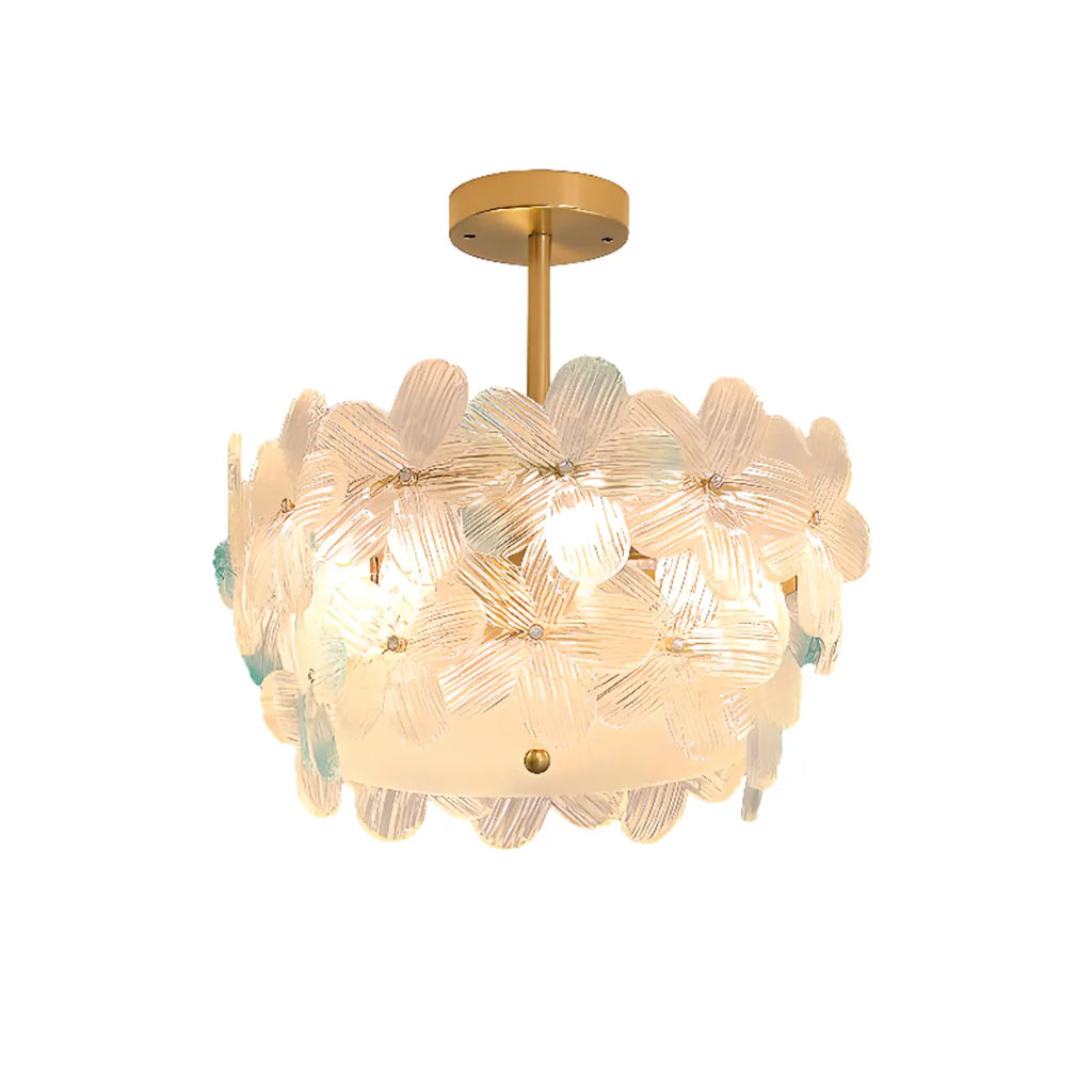 Elegant Blossom Ceiling Light for Interior Space Decor