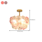 Elegant Blossom Ceiling Light for Interior Space Decor