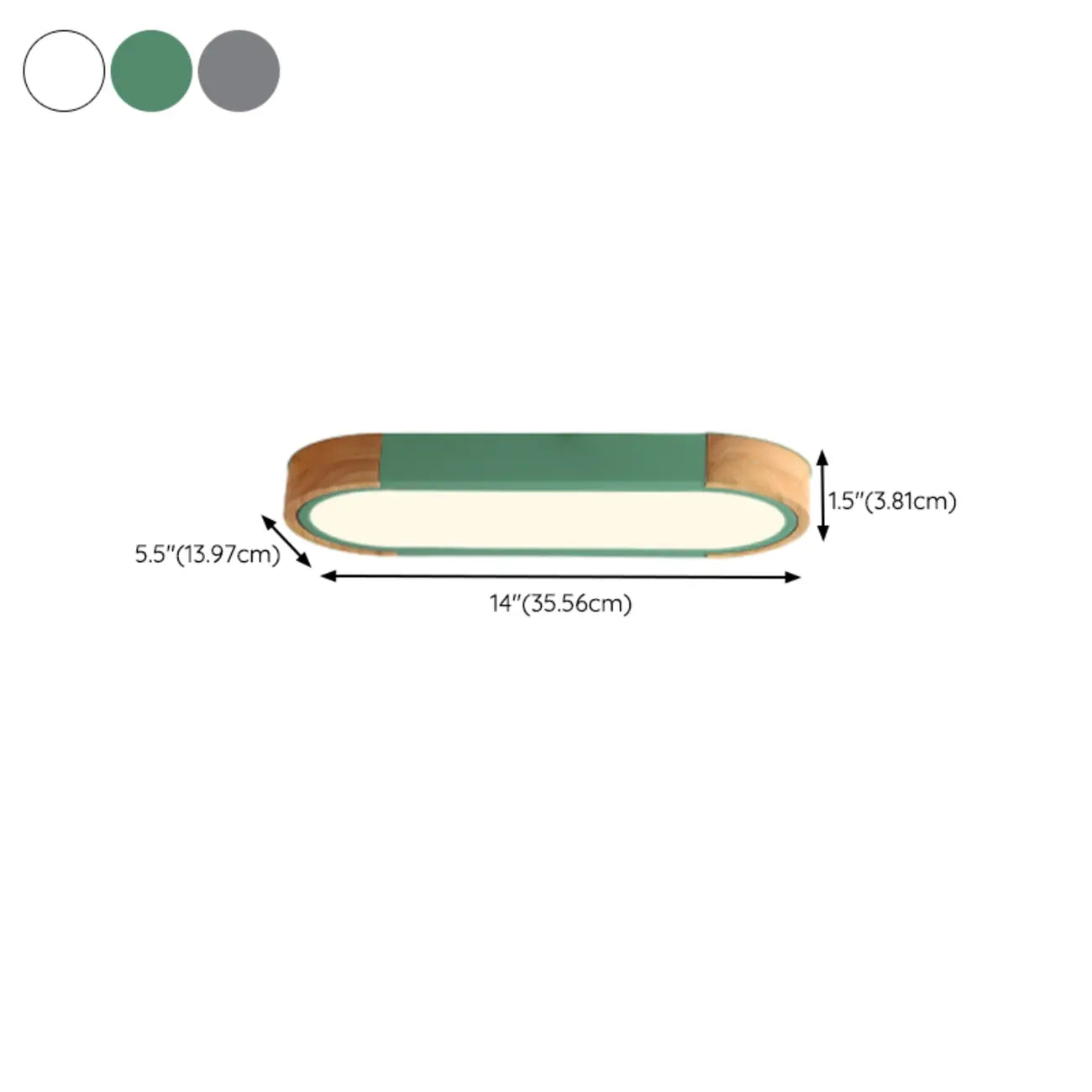 Modern LED Flush Mount Ceiling Light for Residential Spaces