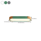 Modern LED Flush Mount Ceiling Light for Residential Spaces