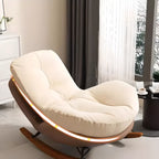 Modern Upholstered Rocking Chair for Stylish Living Rooms