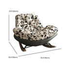 Modern Upholstered Rocking Chair for Stylish Living Rooms