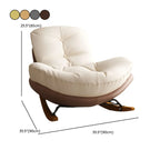 Modern Upholstered Rocking Chair for Stylish Living Rooms