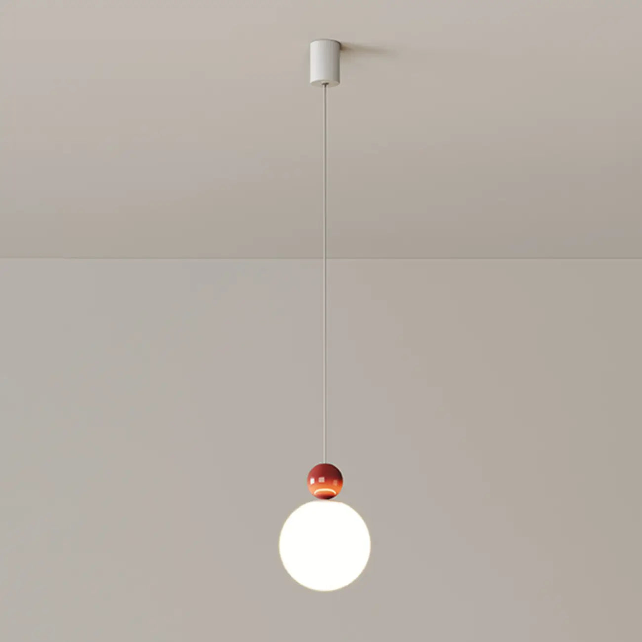 Designer Moon Round Cluster Pendant Light with Beaded Detail for Home Decor