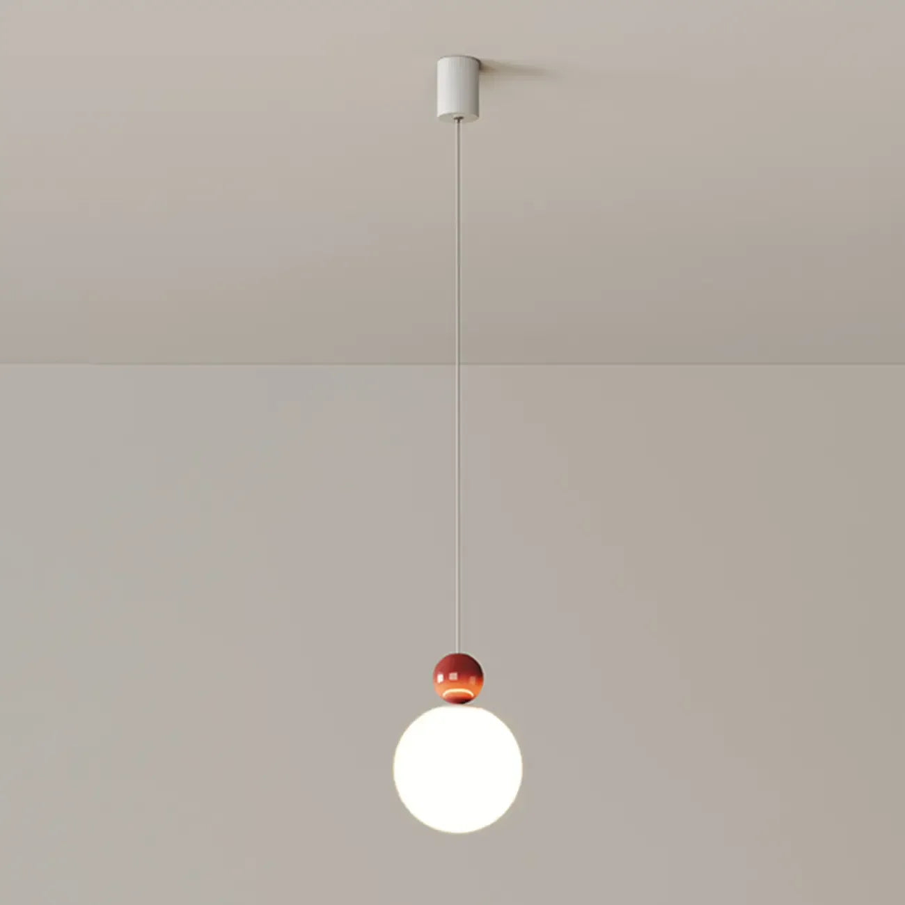 Designer Moon Round Cluster Pendant Light with Beaded Detail for Home Decor