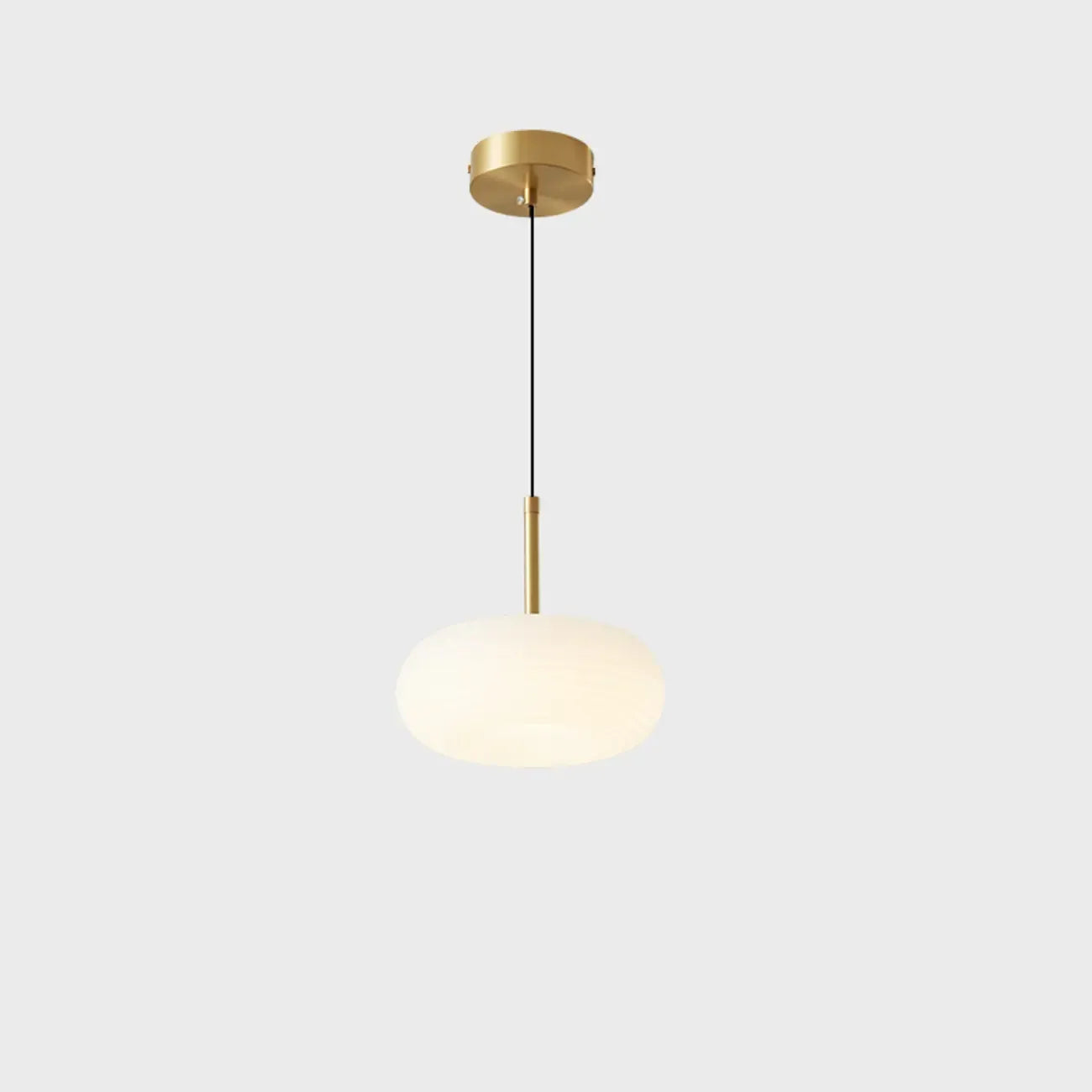 Cream Acrylic Pebble Shape  LED Pendant Light for Living Room
