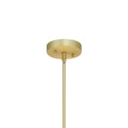 Modern Fabric Drum Chandeliers with Elegant Gold Finish