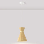 Minimalist Mini Wood Globe Pendant Light for Bedside