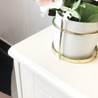 Modern Off-White Wooden Dressers with 5-Drawers for Bedroom