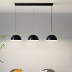 Nordic White Dome Metal Pendant Lamp for Dining Room