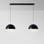 Nordic White Dome Metal Pendant Lamp for Dining Room