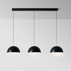 Nordic White Dome Metal Pendant Lamp for Dining Room