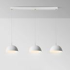Nordic White Dome Metal Pendant Lamp for Dining Room