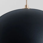 Nordic White Dome Metal Pendant Lamp for Dining Room