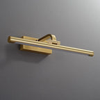 Gold Bathroom Linear Vanity Lights Fixture Over Mirror