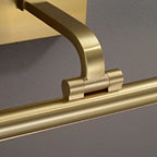 Gold Bathroom Linear Vanity Lights Fixture Over Mirror