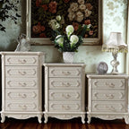 Nordic Wooden Narrow Single 3-Drawer Dresser