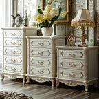 Nordic Wooden Narrow Single 3-Drawer Dresser