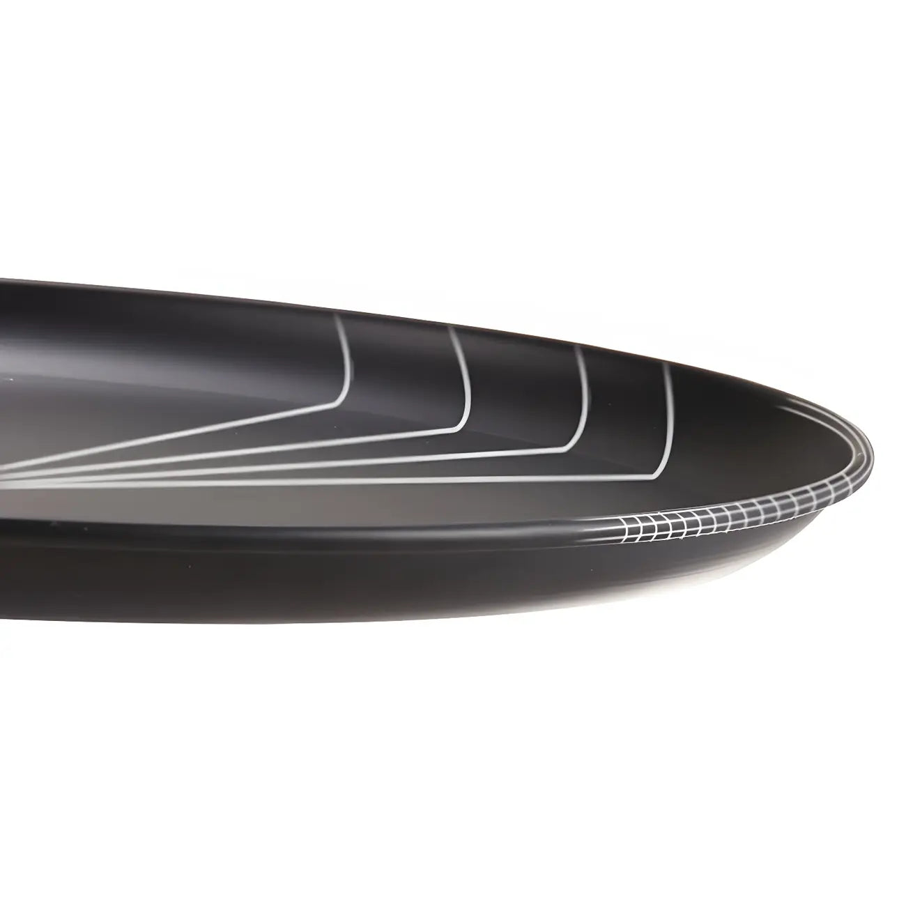 Traditional Black Floor Lamp with Tray Top for Living Room