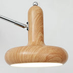 Simple Silver Metal Swing Arm Wall Light
