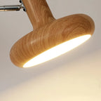 Simple Silver Metal Swing Arm Wall Light