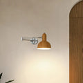 Simple Silver Metal Swing Arm Wall Light