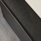 Chic Manufactured Wood Shelf & Drawer Nightstand