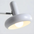 Modern White Adjustable Swing Arm Wall Light