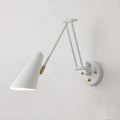 Natural Light Indoor Swing Arm Wall Sconce for Bedroom Decor
