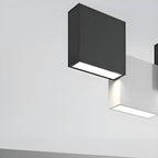 Modern Black Cube LED Island Light Dimmable for Kitchen
