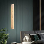 Modern Geometric Marble Wall Sconce 3 Dimming LED for Living