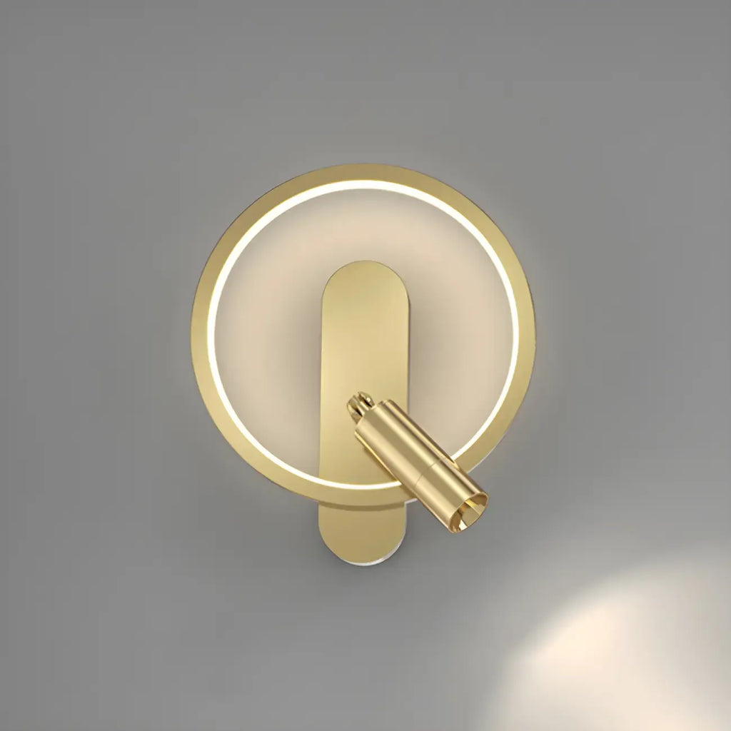Modern 2-Light LED Wall Sconce 3-Gear Dimming for Living Room