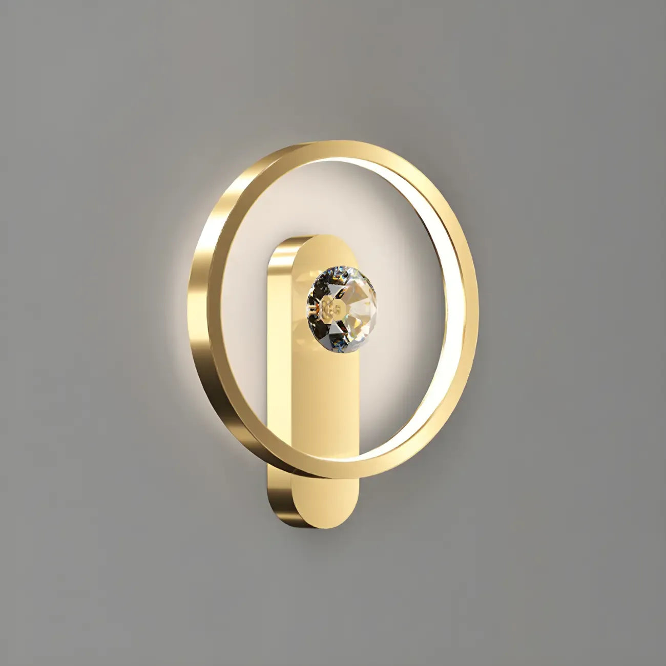Modern 2-Light LED Wall Sconce 3-Gear Dimming for Living Room