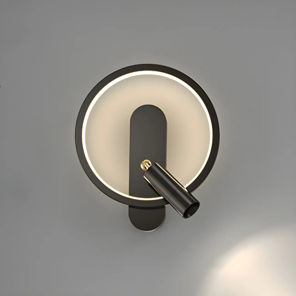 Modern 2-Light LED Wall Sconce 3-Gear Dimming for Living Room