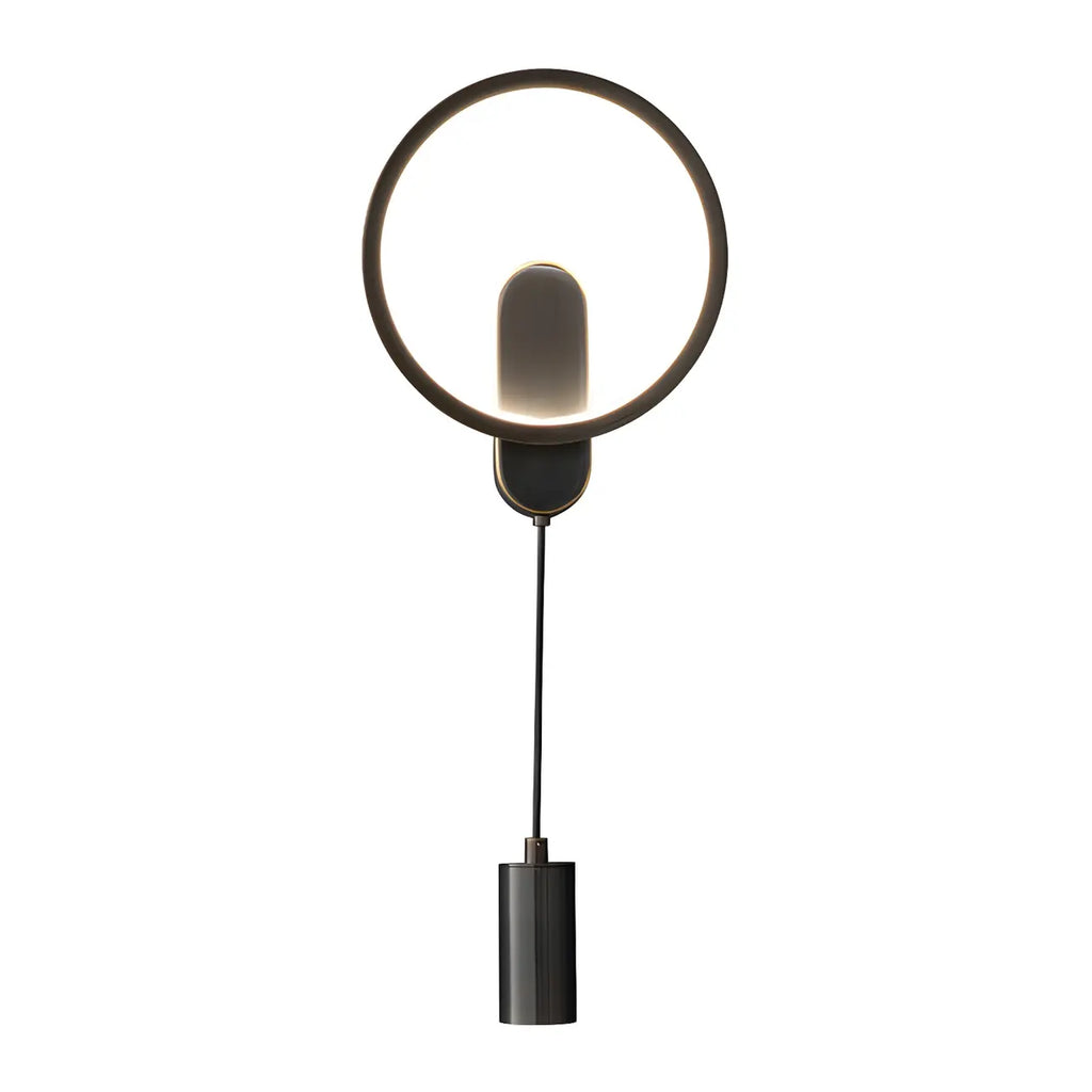 Modern 2-Light LED Wall Sconce 3-Gear Dimming for Living Room