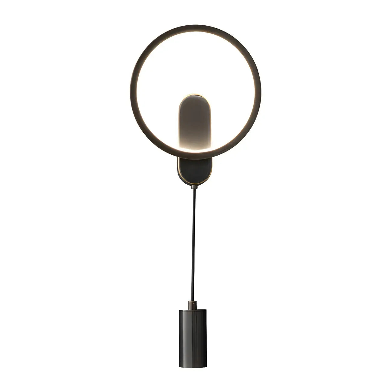 Modern 2-Light LED Wall Sconce 3-Gear Dimming for Living Room