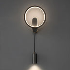 Modern 2-Light LED Wall Sconce 3-Gear Dimming for Living Room