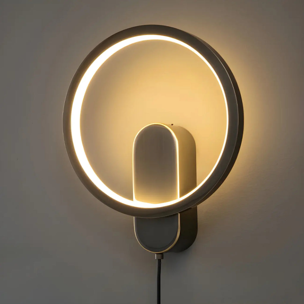 Modern 2-Light LED Wall Sconce 3-Gear Dimming for Living Room