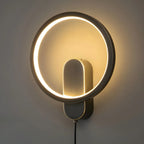 Modern 2-Light LED Wall Sconce 3-Gear Dimming for Living Room