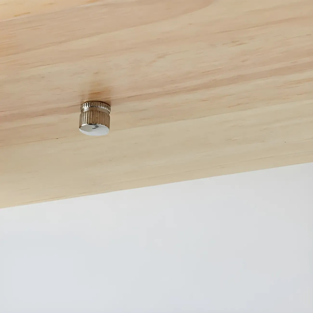 White Globe Glass Natural Wood Flush Mount Ceiling Light