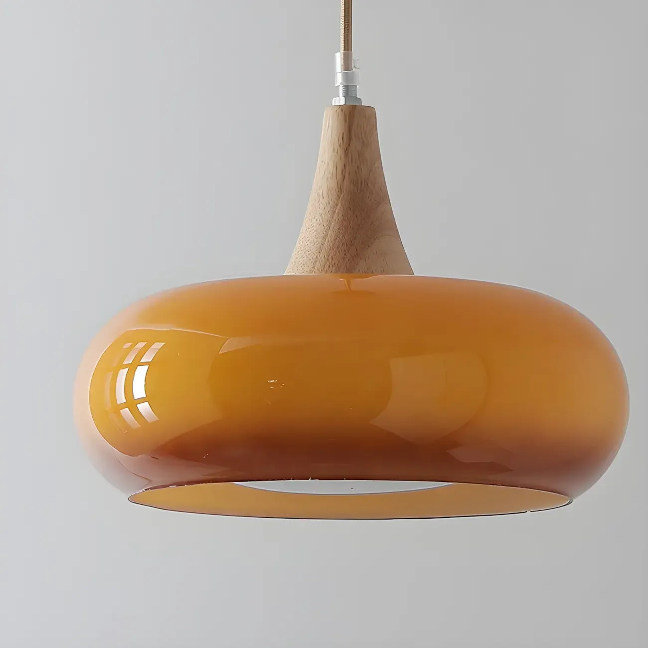 3-Light Drum Glass Island Pendant Light Modern Glass for Kitchen